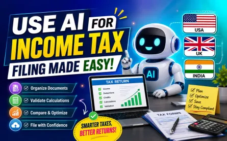 How to Use AI for Income Tax Filing: A Step-by-Step Guide for Salaried Professionals (US, UK, India)